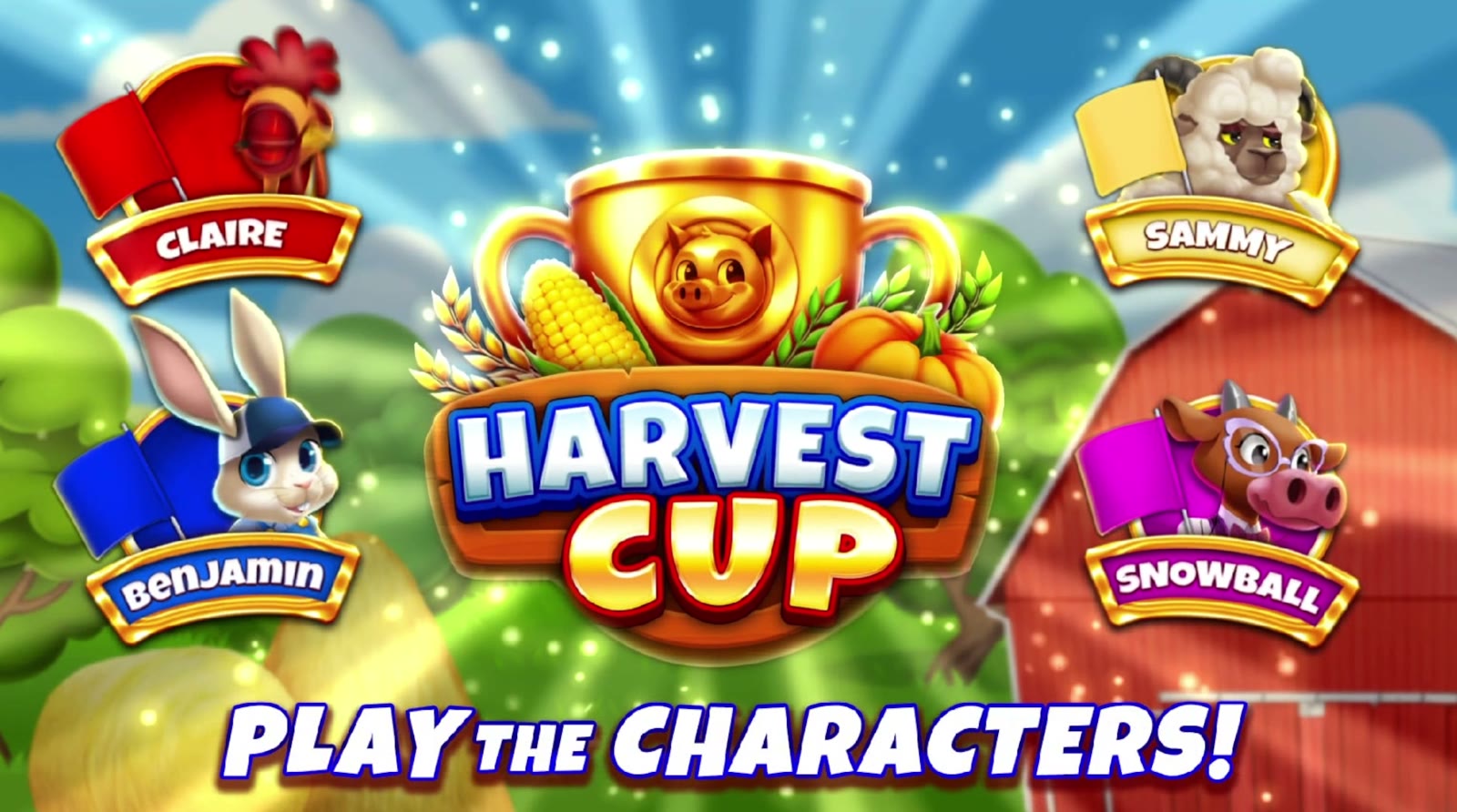 Harvest Cup community game title screen