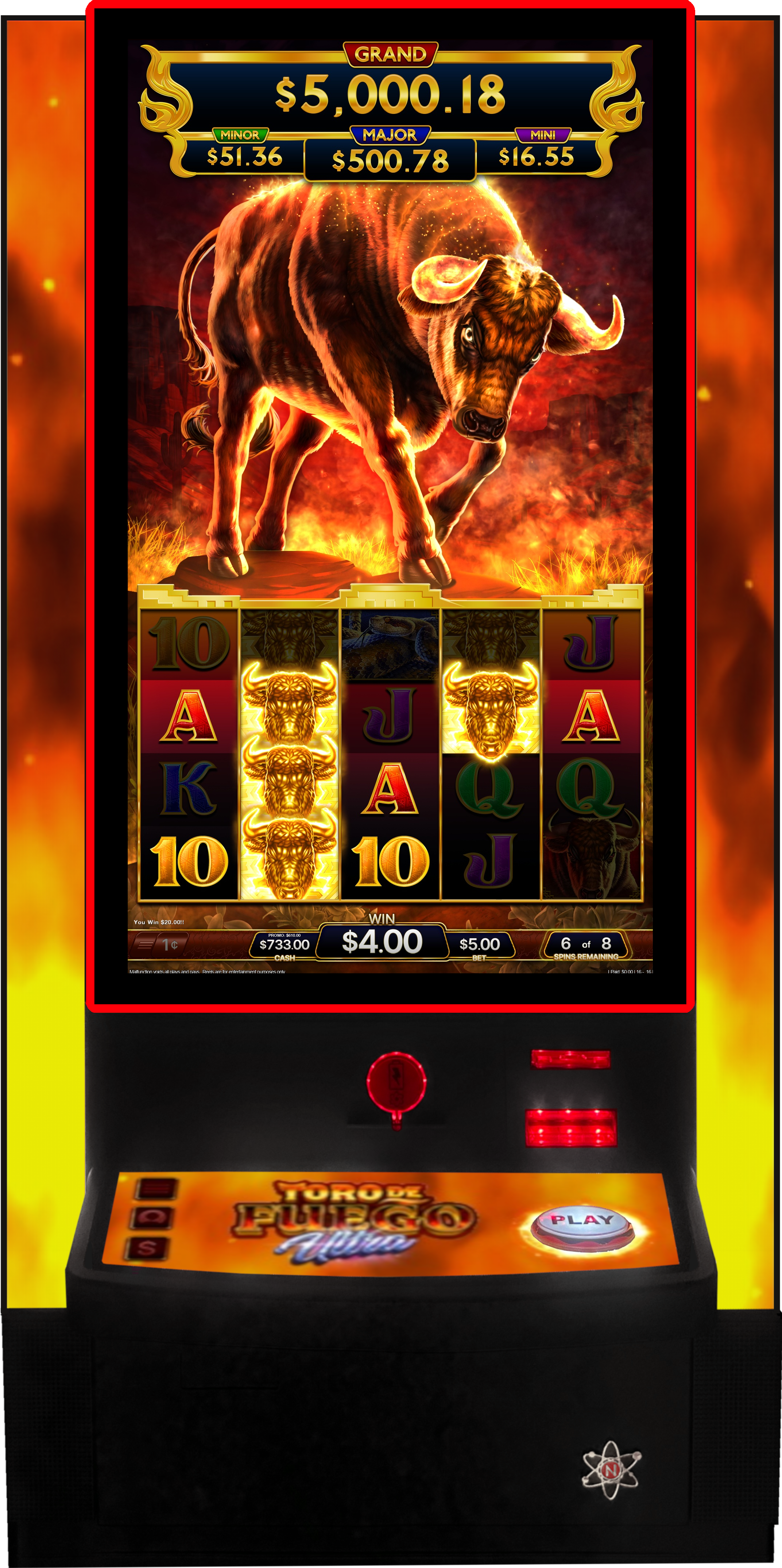 Toro De Fuego Cabinet 2