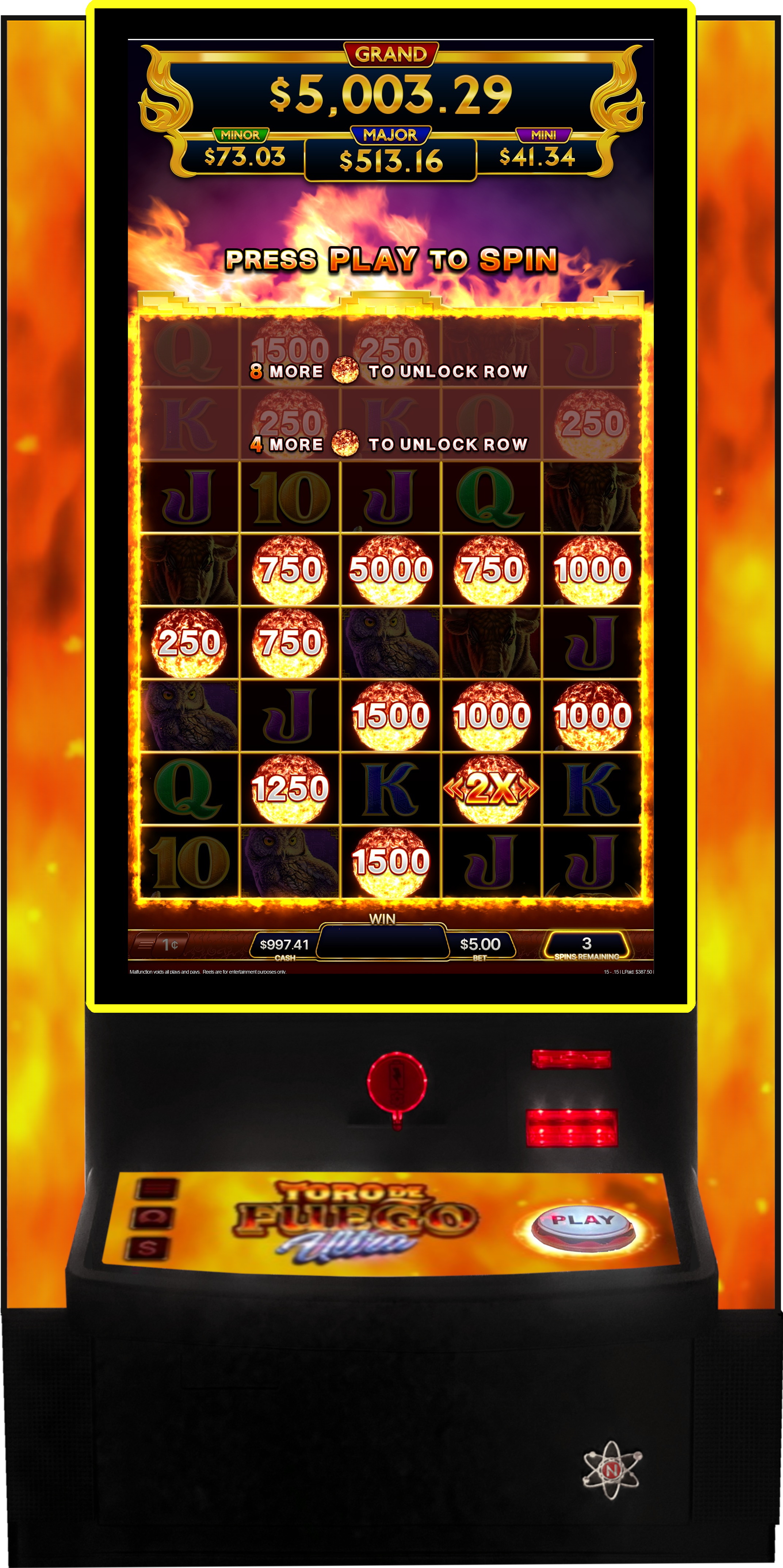 Toro De Fuego Cabinet 3
