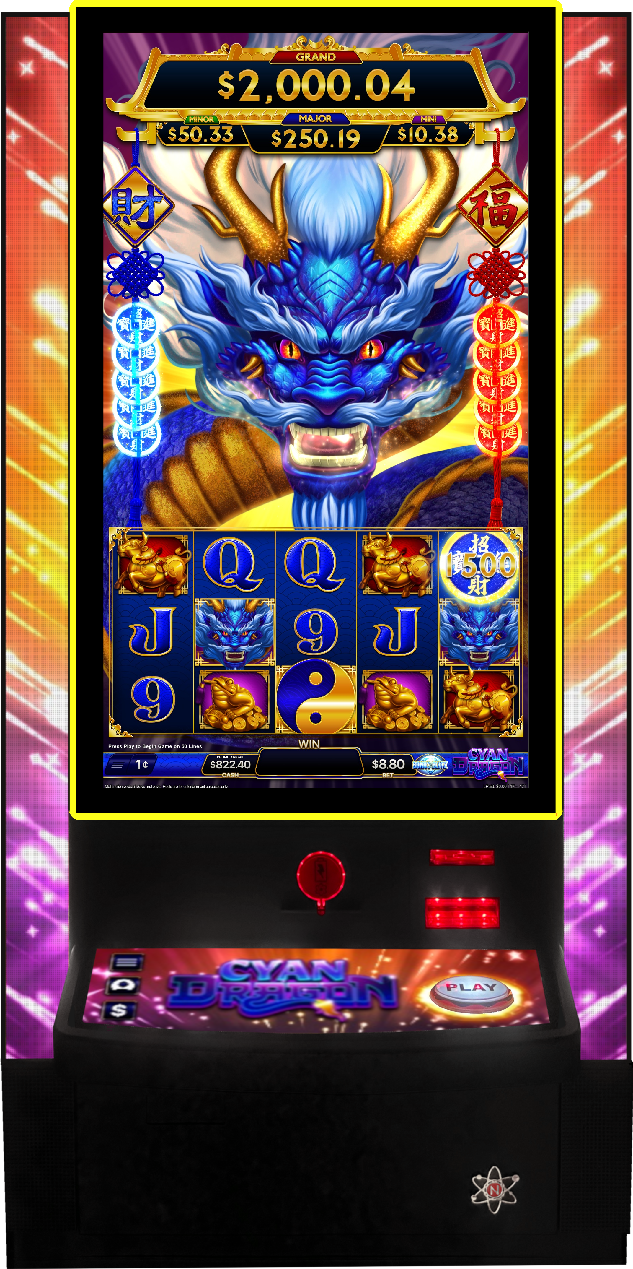 Cyan Dragon Cabinet