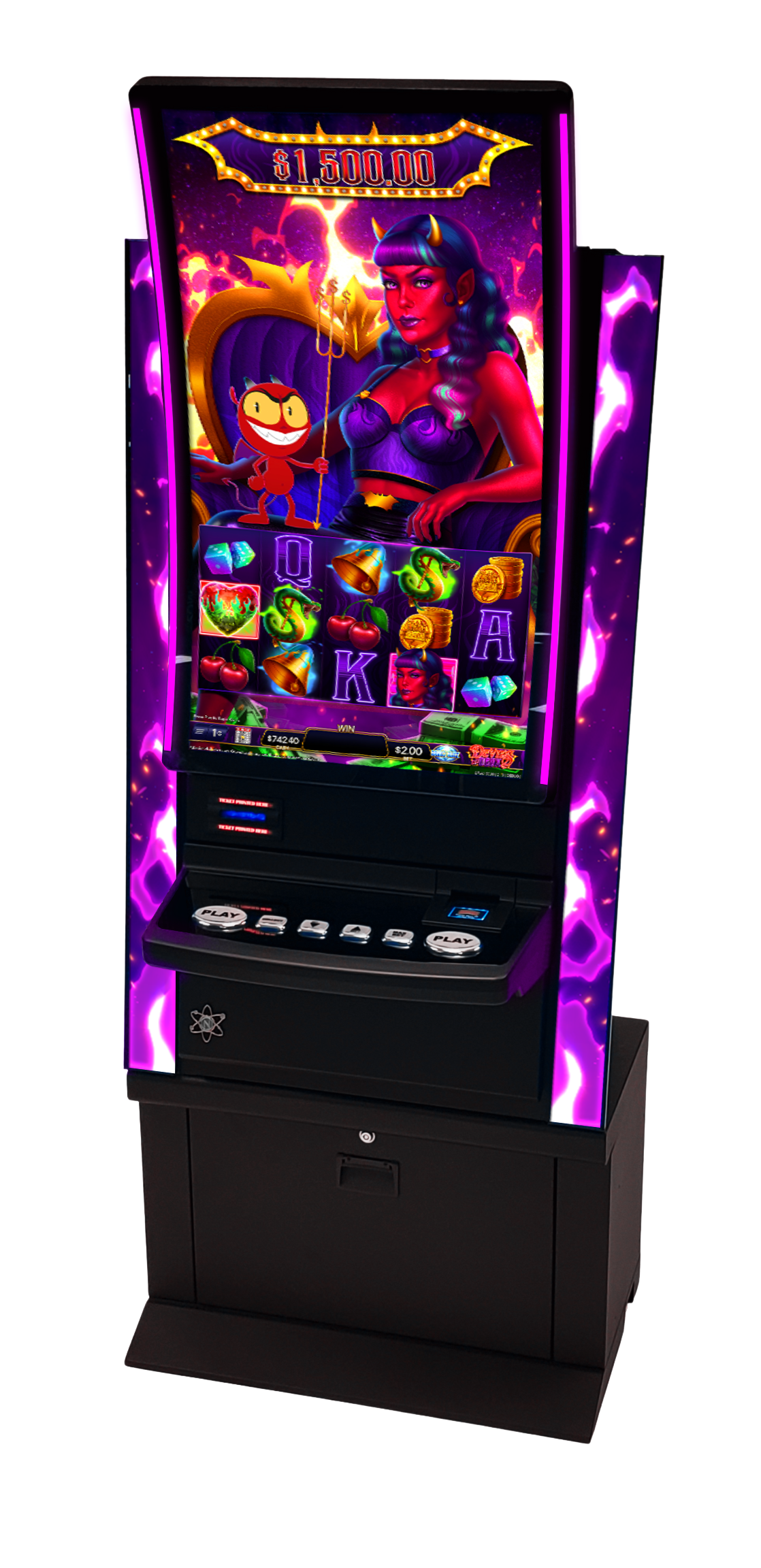 N4 Curved Cabinet View